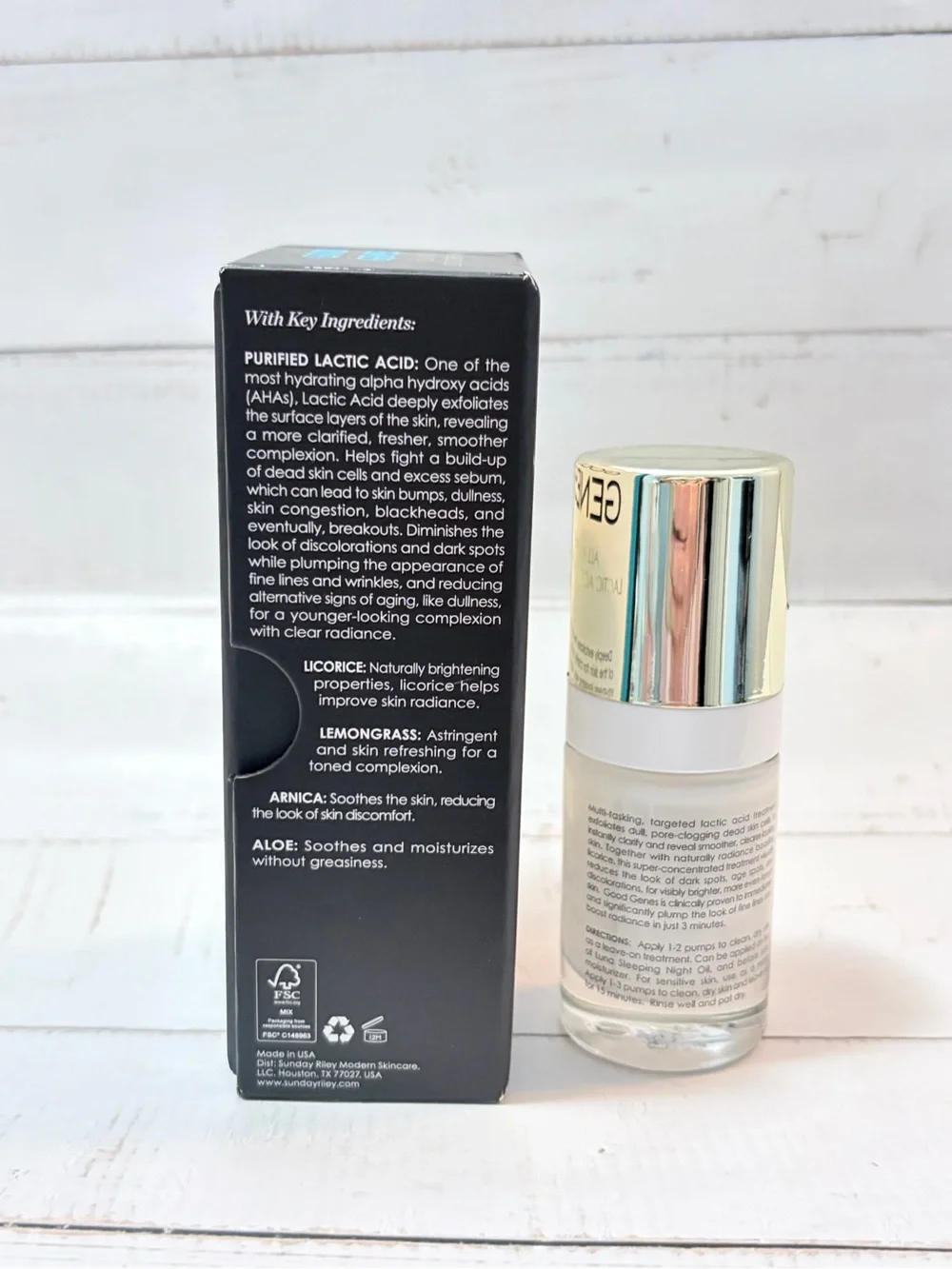 Sunday Riley Good Genes Lactic Acid Treatment - .5 Fl Oz  New In Box